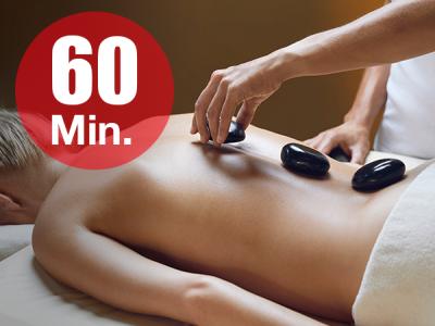 Wellness-Massage Einzel Hot & Cold Stone 60 Min.